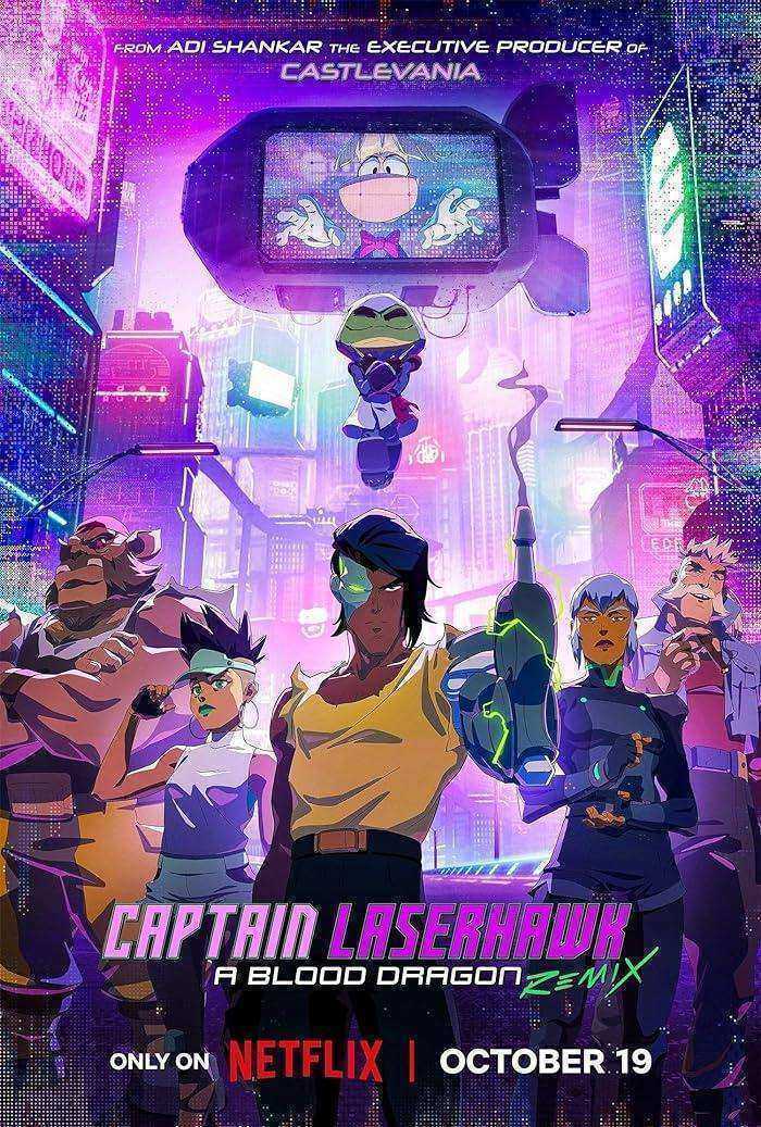 انمي Captain Laserhawk: A Blood Dragon Remix الموسم الاول مترجم