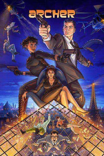 مسلسل Archer الموسم الرابع عشر الحلقة 8 والاخيرة
