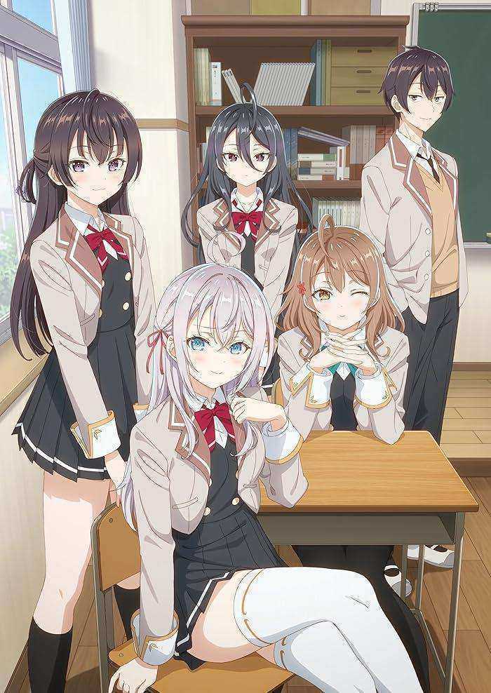 انمي Tokidoki Bosotto Russia-go de Dereru Tonari no Alya-san الموسم الاول مترجم