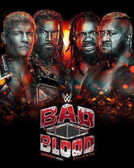 عرض WWE Bad Blood 2024 مترجم