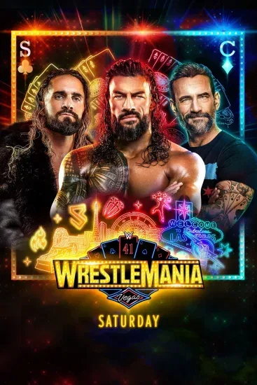 عرض رسلمينيا WWE WrestleMania 41 Night 1 2025 مترجم