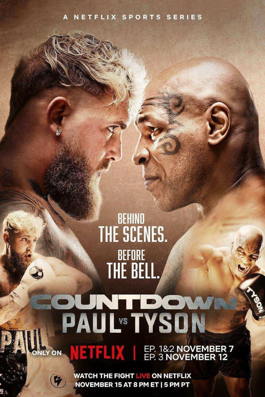 مسلسل Countdown Paul vs Tyson الموسم الاول مترجم