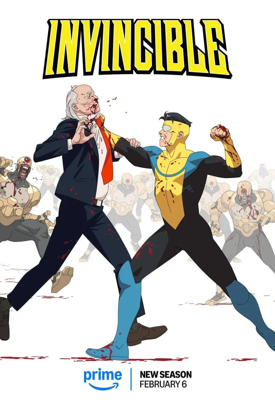 انمي Invincible الموسم الثالث الحلقة 8 مترجمة