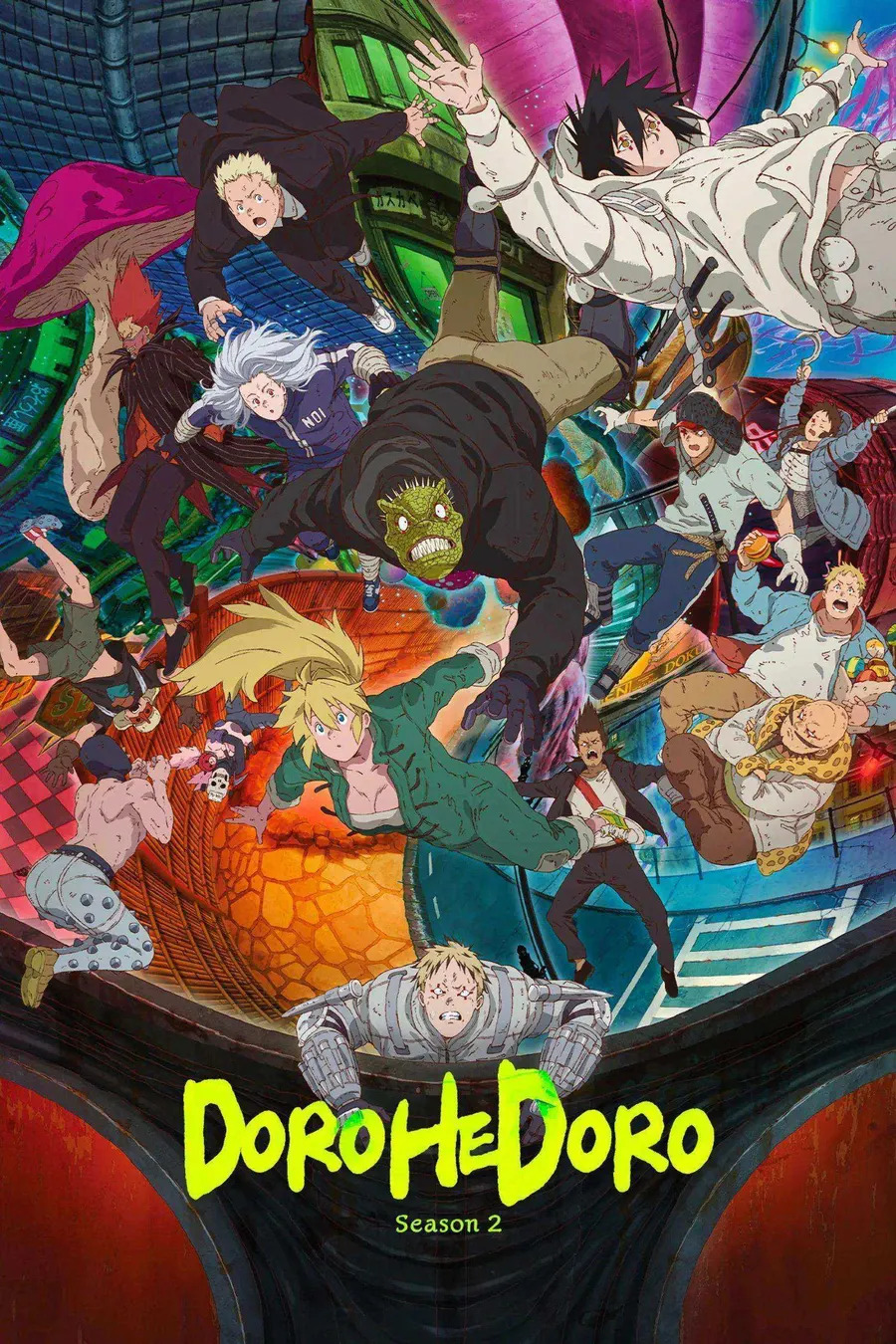 انمي Dorohedoro الموسم الثاني الحلقة 8 مترجمة